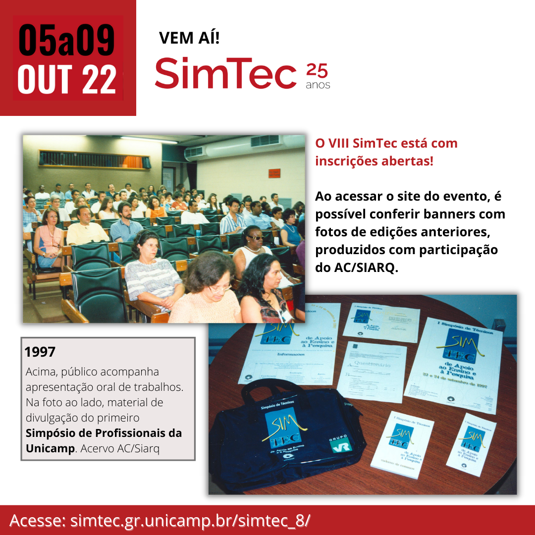 Acesse www.gr.simtec.unicamp.br