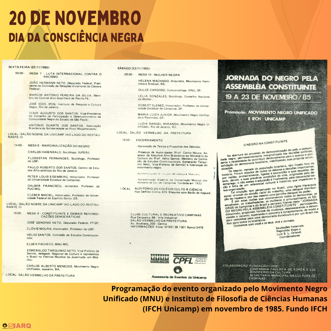 O Dia Nacional da Consciência Negra é celebrado, no Brasil, em 20 de  novembro – Diretoria de Ensino – Região de Piracicaba